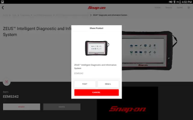 Snap-on Tools android App screenshot 0