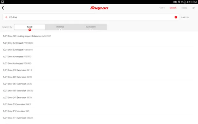 Snap-on Tools android App screenshot 1